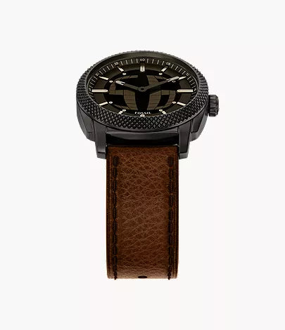 Machine Big Tic 41mm Brown Leather Watch