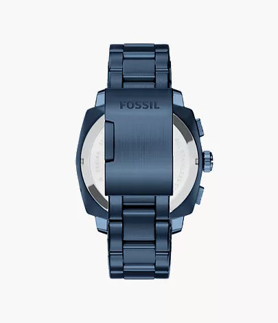 Machine 44mm Chronograph Navy Stainless Steel Watch