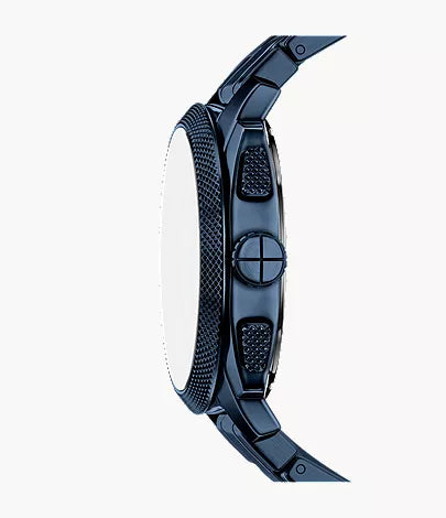 Machine 44mm Chronograph Navy Stainless Steel Watch