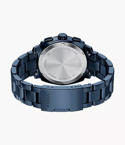 Machine 44mm Chronograph Navy Stainless Steel Watch