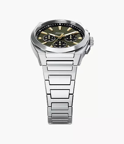Everett 44mm Chronograph Stainless Steel Watch