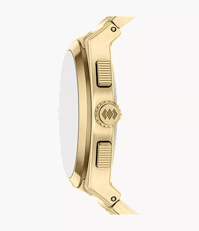 Everett 44mm Chronograph Gold-Tone Stainless Steel Watch