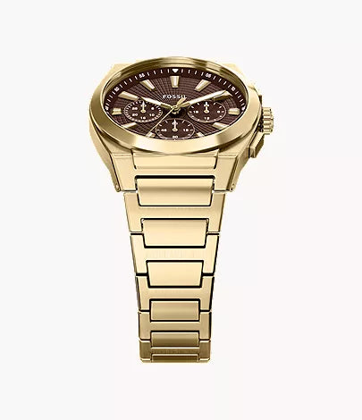 Everett 44mm Chronograph Gold-Tone Stainless Steel Watch