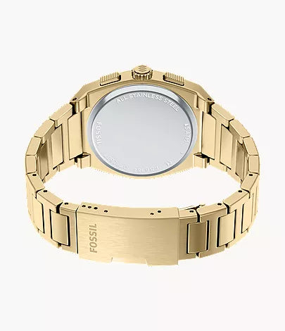 Everett 44mm Chronograph Gold-Tone Stainless Steel Watch