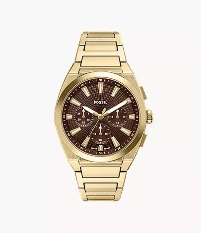 Everett 44mm Chronograph Stainless Steel Watch X8