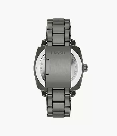 Machine 41mm Three-Hand Date Smoke Stainless Steel Watch