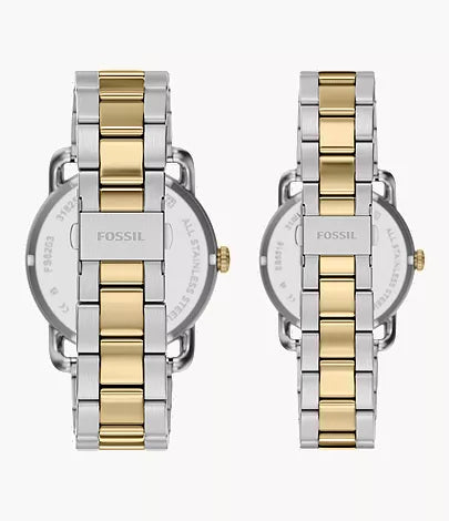Copeland 42mm Three-Hand Two-Tone Stainless Steel Watch Set