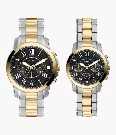 Grant 44mm Chronograph Stainless Steel Watch O3