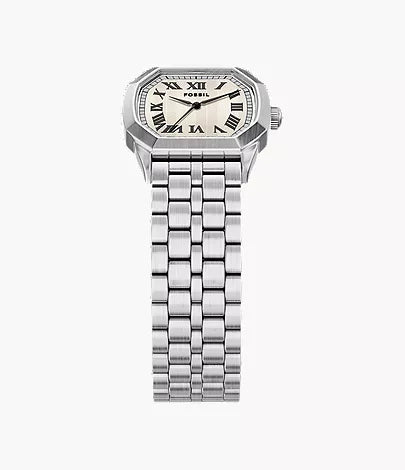 Harlow 33mm Three-Hand Stainless Steel Watch