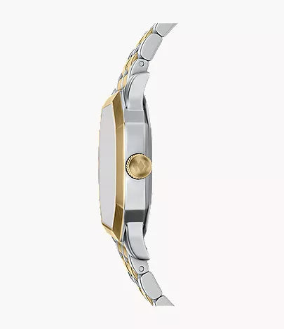 Harlow 33mm Three-Hand Two-Tone Stainless Steel Watch