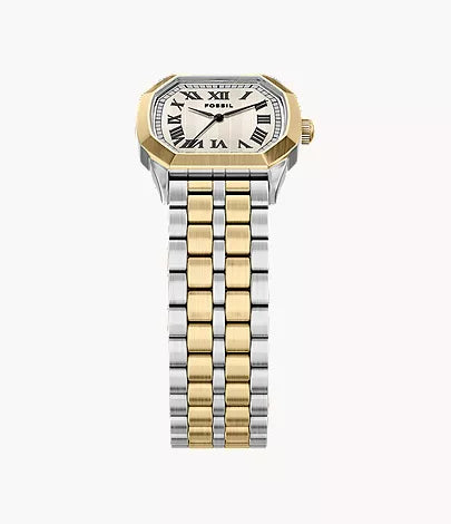 Harlow 33mm Three-Hand Two-Tone Stainless Steel Watch