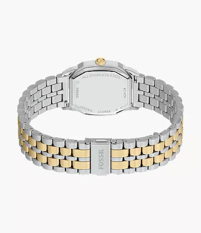 Harlow 33mm Three-Hand Two-Tone Stainless Steel Watch