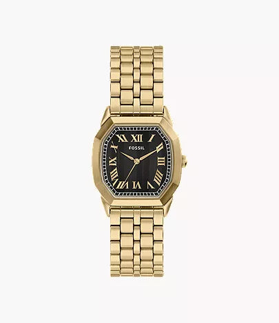 Harlow 33mm Three-Hand Stainless Steel Watch J4
