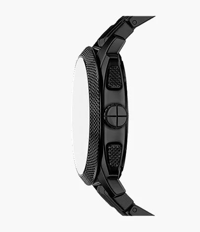 Machine 44mm Chronograph Black Stainless Steel Watch
