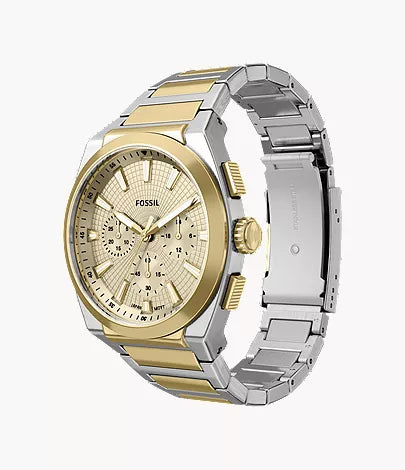 Everett 44mm Chronograph Two-Tone Stainless Steel Watch