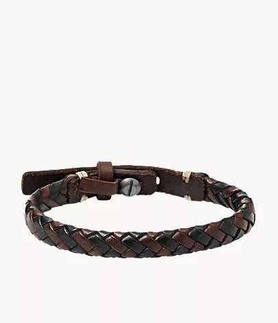 Braided Bracelet Brown and Black