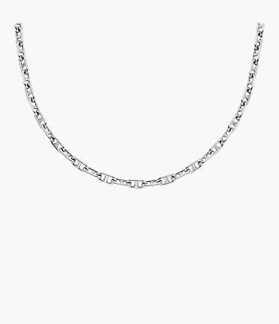 Heritage D-Link Gold-Tone Brass Anchor Chain Necklace W4