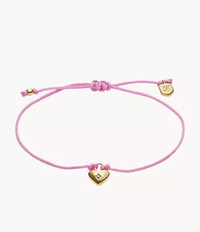 Sutton Mini Moments Yellow Gold-Tone Brass Pavé Flower Bracelet O3
