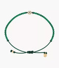 Sutton Mini Moments Green Beaded Clover Bracelet