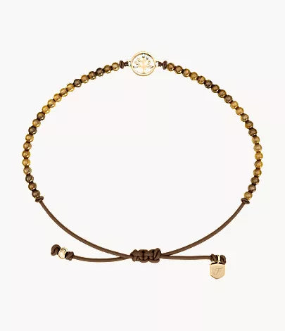 Sutton Mini Moments Brown Beaded Tree of Life Bracelet