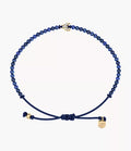 Sutton Mini Moments Blue Beaded Crescent Moon Bracelet