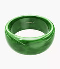 Resin Collection Green Bangle Bracelet