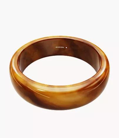 Resin Collection Amber Bangle Bracelet