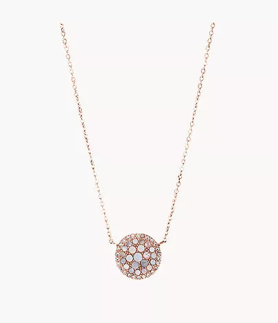 Merrit Mosaic Mother-of-Pearl Stainless Steel Necklace