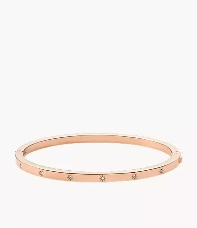 Sadie Shine Bright Gold-Tone Stainless Steel Cuff Bracelet R6