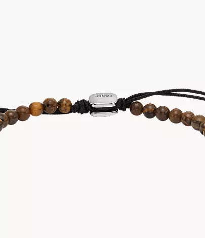 Everett Tiger's Eye Beaded Bracelet