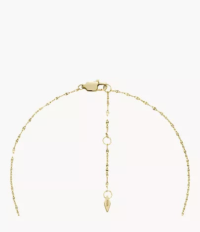Heritage Gold-Tone Stainless Steel Chain Necklace