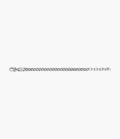 Harlow Linear Texture Chain Stainless Steel Bracelet