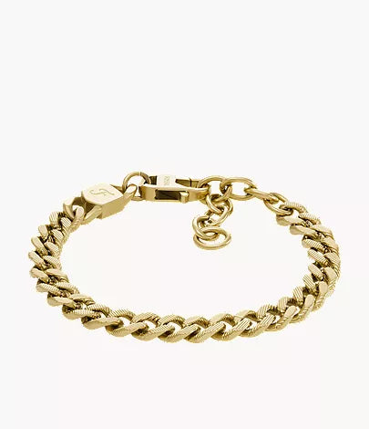 Harlow Linear Texture Chain Stainless Steel Bracelet K0
