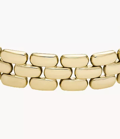 Arden Watch Links Gold-Tone Stainless Steel Chain Bracelet