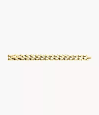 Arden Watch Links Gold-Tone Stainless Steel Chain Bracelet