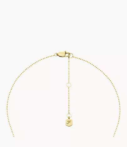 Merrit Northlight Collection Gold-Tone Stainless Steel Pendant Necklace