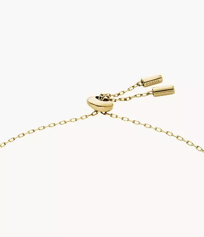 Merrit Northlight Collection Gold-Tone Stainless Steel Station Bracelet