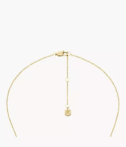 Sadie Gold-Tone Stainless Steel Heart Necklace and Earrings Gift Set