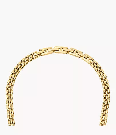 Arden Watch Links Gold-Tone Stainless Steel Chain Necklace