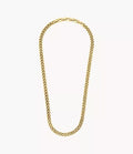 Arden Watch Links Gold-Tone Stainless Steel Chain Necklace