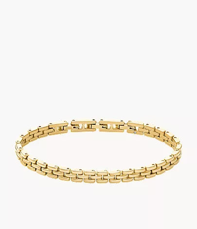 Arden Watch Links Gold-Tone Stainless Steel Chain Bracelet