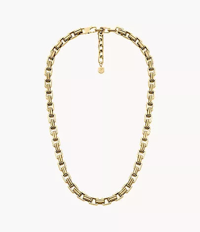 Raquel Bold Chains Gold-Tone Stainless Steel Chain Necklace