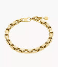 Raquel Bold Chains Gold-Tone Stainless Steel Chain Bracelet