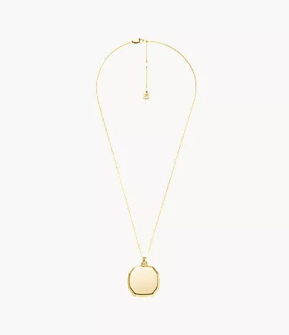 Harlow Gold-Tone Stainless Steel Pendant Necklace