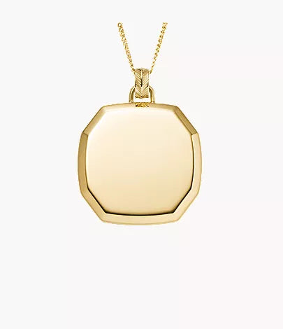 Harlow Gold-Tone Stainless Steel Pendant Necklace