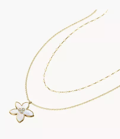Sutton The Flower Collection Mother-of-Pearl Multi-Strand Necklace