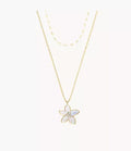 Sutton The Flower Collection Mother-of-Pearl Multi-Strand Necklace