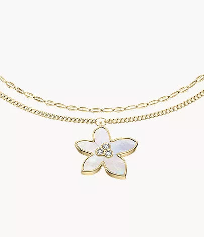 Sutton The Flower Collection Mother-of-Pearl Multi-Strand Bracelet