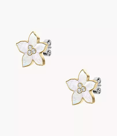 Sutton The Flower Collection Mother-of-Pearl Stud Earrings