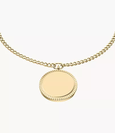 Ellis Gold-Tone Stainless Steel Chain Bracelet